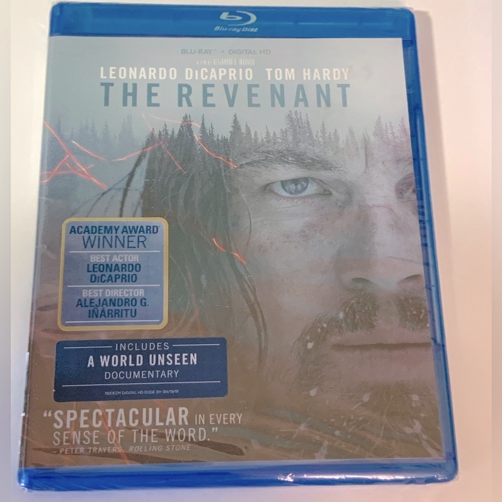 NEW SEALED The Revenant Blu-ray + Digital HD